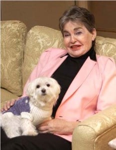 Malteser Hund Trouble Leona Helmsley